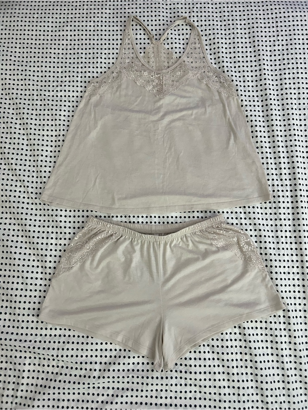 Flora Nikrooz lace detail pajama set